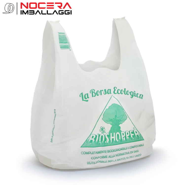 SHOPPER BIO BIANCA (CON LOGO)