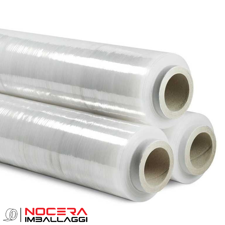 FILM ESTENSIBILE TRASPARENTE (CON LOGO)
