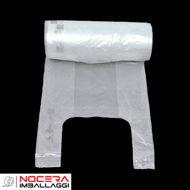 SHOPPER DI PLASTICA HD (ROTOLO) (CON LOGO)